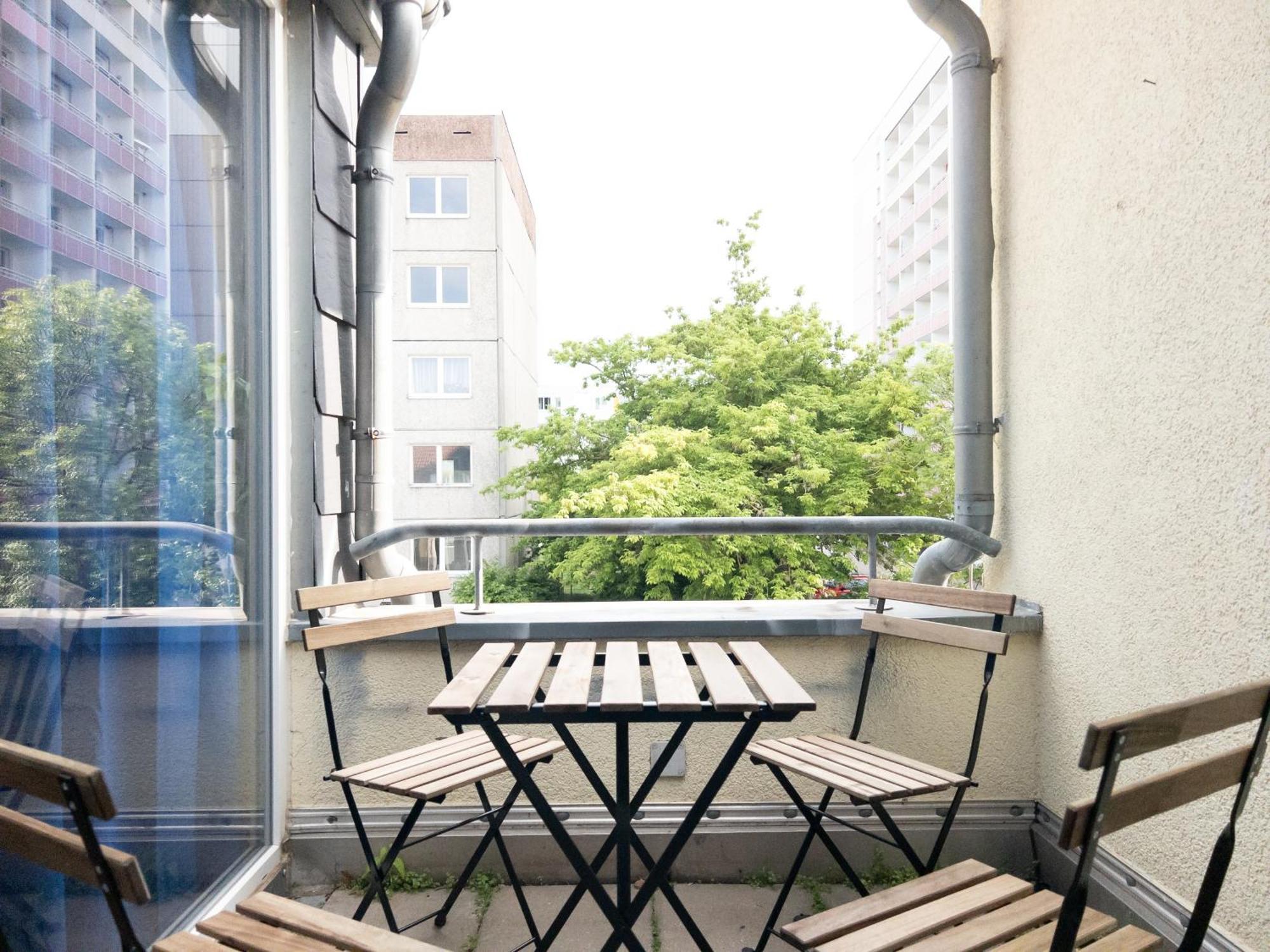 Balkon, 4K Tv, Kaffee, Netflix Daire Bad Dürrenberg Dış mekan fotoğraf